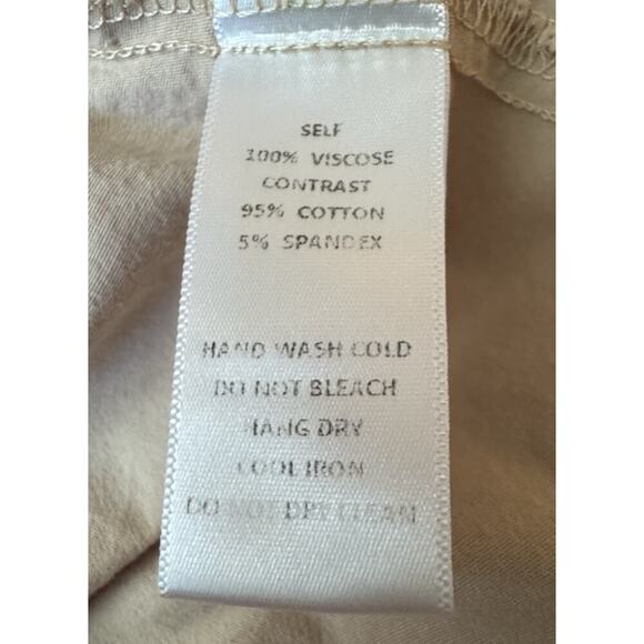 All:Row The Lucinda Midi Dress in Khaki Size L - Picture 7 of 9